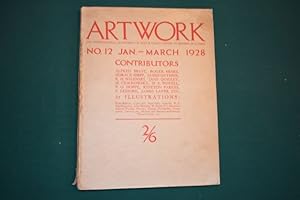 Artwork: An Illustrated Quarterly of Arts & Crafts. Edited by Herbert Wauthier. No.12. Jan.- Marc...