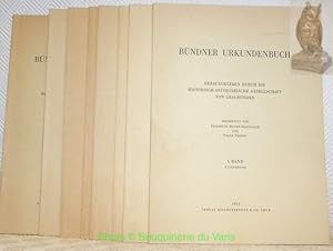 Bild des Verkufers fr Bndner Urkundenbuch. I. Band. Lieferung 1 bis 8. zum Verkauf von Bouquinerie du Varis