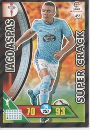 Bild des Verkufers fr Cromo E002818: Trade Card Game Adrenalyn. Liga 2016-17, Super Crack. Iago Aspas. R.C. Celta de Vigo zum Verkauf von EL BOLETIN