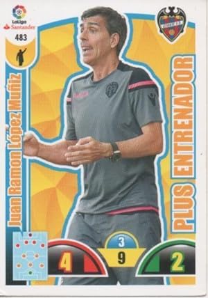 Image du vendeur pour Cromo E003009: Trade Card Game Adrenalyn. Liga 2017-18, Plus Entrenador. J. Ramn Lpez Muiz. Levante U.D. mis en vente par EL BOLETIN