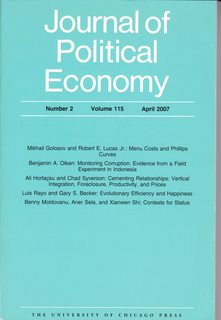 Journal of Political Economy Vol. 115, No. 2 April 2007