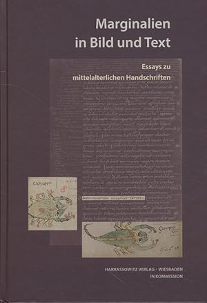 Seller image for Marginalien in Bild und Text: Essays zu mittelalterlichen Handschriften. Wolfenbtteler Forschungen (156). for sale by Fundus-Online GbR Borkert Schwarz Zerfa