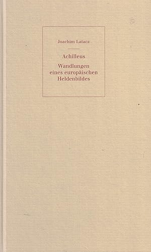 Bild des Verkufers fr Achilleus. Wandlungen eines europischen Heldenbildes (Lectio Teubneriana III) zum Verkauf von Paderbuch e.Kfm. Inh. Ralf R. Eichmann