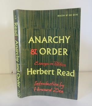 Seller image for Anarchy and Order: Essays in Politics. for sale by BRIMSTONES