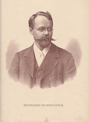 Image du vendeur pour Portrt. Brustbild, halbrechts. Fotolithographie, ca. 23 x 18 cm, um 1900. mis en vente par Antiquariat Michael Eschmann