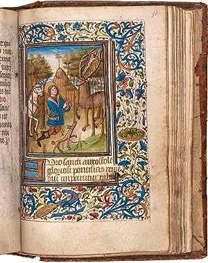 Book of Hours (use of Mons); in Latin and some French, illuminated manuscript on parchment