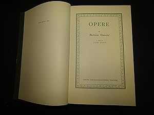 Guarini Battista. Opere. a cura di Luigi Fassò. UTET. 1967