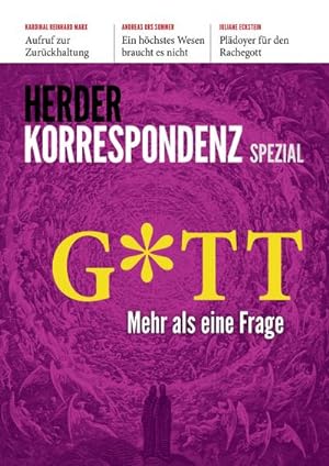 Immagine del venditore per Gott : Mehr als eine Frage - Herder Korrespondenz Spezial venduto da AHA-BUCH GmbH