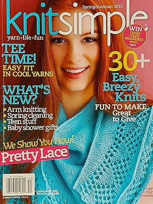 Knit Simple Magazine, Spring/Summer 2015, Vol.11, No.1