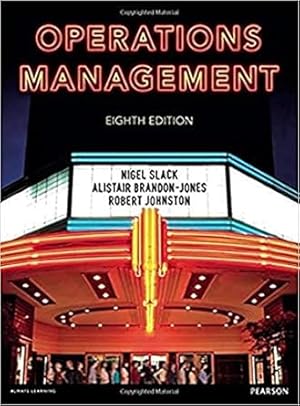 Seller image for Operations Management for sale by BombBooks