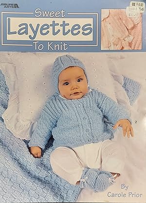 Leisure Arts, Sweet Layettes To Knit, #3145
