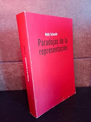 Seller image for Paradojas de la representacin. Nelly Schnaith. for sale by Lauso Books