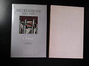 De Lubac Henri. MEditazione sulla Chiesa. Vol. 8. Jaca Book 1979. Con cofanetto.