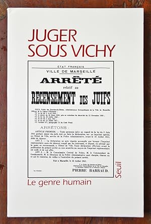 Seller image for JUGER SOUS VICHY, Le genre humain n 28, 1994 for sale by Librairie l'Art et l'Affiche