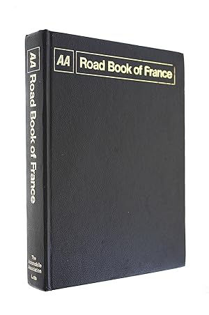 AA Road Book of France with gazetteer itineraries, maps and town plans