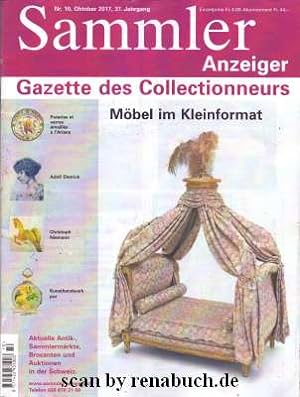 Sammler Anzeiger Nr. 10, 37. Jahrgang Gazette des Collectionneurs