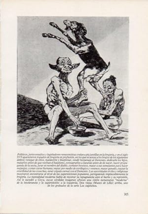 Seller image for LAMINA V15463: Los caprichos por Goya for sale by EL BOLETIN