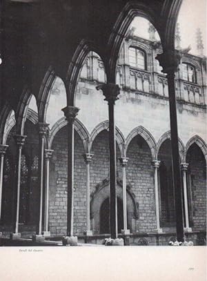 Imagen del vendedor de LAMINA V15323: Palau de la Generalitat de Barcelona. Detall del claustre a la venta por EL BOLETIN