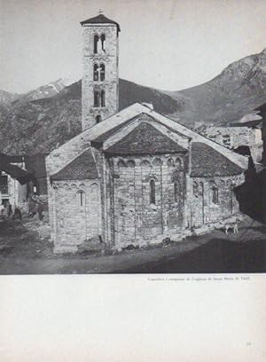Bild des Verkufers fr LAMINA V15266: Santa Maria de Taull. Capalera i campanar de lesglesia zum Verkauf von EL BOLETIN