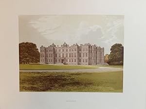 Longleat - Originalfarbholzstich. Aus: Morris, F.O. (Ed.): A Series of Picturesque Views of Noble...