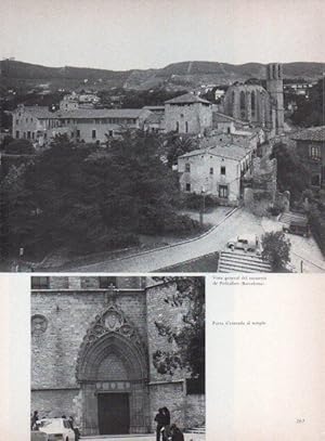 Image du vendeur pour LAMINA V15308: Monestir de Pedralbes. Vista general mis en vente par EL BOLETIN