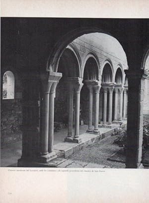 Imagen del vendedor de LAMINA V15289: Santa Maria de Poblet. Claustre del Locutori a la venta por EL BOLETIN