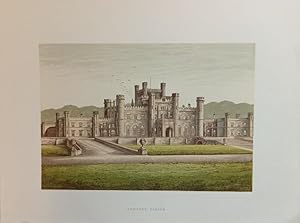 Lowther Castle - Originalfarbholzstich. Aus: Morris, F.O. (Ed.): A Series of Picturesque Views of...