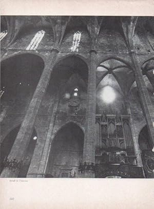 Bild des Verkufers fr LAMINA V15333: Catedral de Mallorca. Detall de linterior zum Verkauf von EL BOLETIN