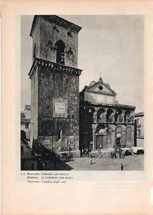 Bild des Verkufers fr LAMINA V14777: Catedral de Benevento, Italia zum Verkauf von EL BOLETIN