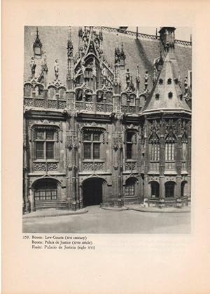 Bild des Verkufers fr LAMINA V14837: Palacio de Justicia de Ruan zum Verkauf von EL BOLETIN