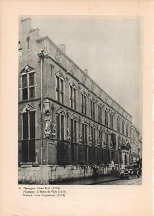 Bild des Verkufers fr LAMINA V14747: Casa Consistorial de Nimega, Holanda zum Verkauf von EL BOLETIN