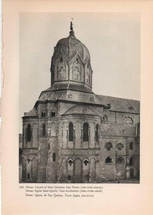 Bild des Verkufers fr LAMINA V14855: Iglesia de San Quirino en Neuss, Alemania zum Verkauf von EL BOLETIN