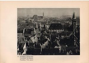 Bild des Verkufers fr LAMINA V14881: Vista general de Nuremberg zum Verkauf von EL BOLETIN