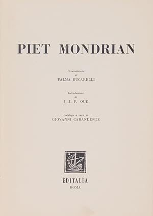 Seller image for Piet Mondrian for sale by FABRISLIBRIS
