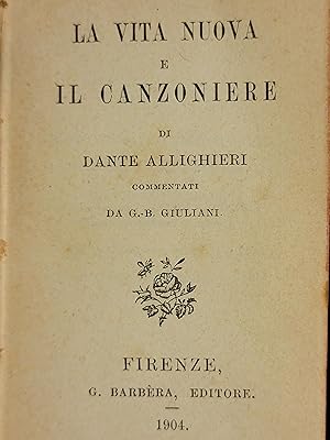 La Vita Nuova E Il Canzoniere