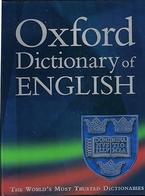 Immagine del venditore per OXFORD DICTIONARY OF ENGLISH. venduto da Librera Torren de Rueda