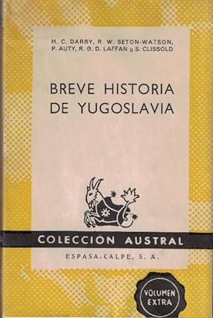 Seller image for BREVE HISTORIA DE YUGOSLAVIA. for sale by Librera Torren de Rueda