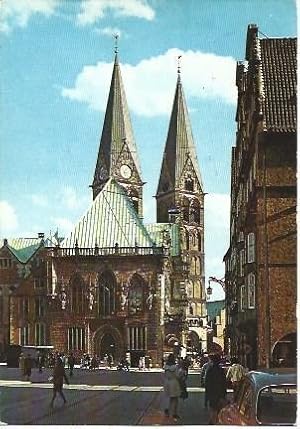 Imagen del vendedor de POSTAL L04396: Rathaus y catedral de Bremen a la venta por EL BOLETIN