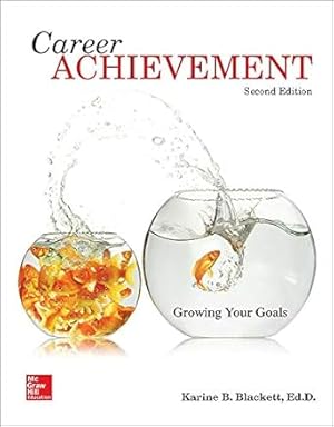 Seller image for Career Achievement: Growing Your Goals for sale by BombBooks