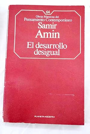 Imagen del vendedor de El desarrollo desigual a la venta por Alcan Libros