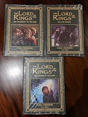 Bild des Verkäufers für Visual Companions Lord of the Rings 3 Vols (Easton Press) - Sealed in Shrinkwrap zum Verkauf von J.R.R.T. Books