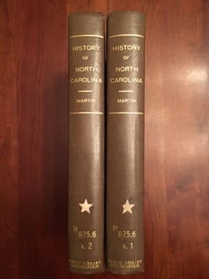 History of North-Carolina From The Earliest Period. Complete Two Volume Set