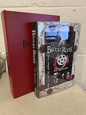 Immagine del venditore per Blood Rites: Book Six of the Dresden Files ** Signed Limited** venduto da All-Ways Fiction