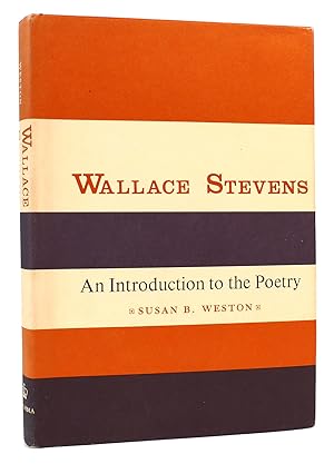 Bild des Verkufers fr WALLACE STEVENS: AN INTRODUCTION TO THE POETRY zum Verkauf von Rare Book Cellar