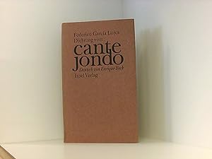 Seller image for Dichtung vom Cante Jondo - Dichtung vom tiefinnern Sang for sale by Book Broker