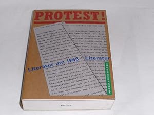 Seller image for Protest! Literatur um 1968. Marbacher Kataloge 51. Eine Ausstellung des Deutschen Literaturarchivs in Verbindung mit dem Germanistischen Seminar der Universitt Heidelberg . Deutschen Rundfunkarchiv for sale by Der-Philo-soph