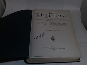 Bild des Verkufers fr Der Chirurg. 7. Jahrgang 1935. Zeitschrift fr alle Gebiete der operativen Medizin. zum Verkauf von Der-Philo-soph