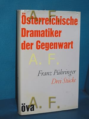 Seller image for Drei Stcke : Dramen (sterreichische Dramatiker der Gegenwart Band 18) for sale by Antiquarische Fundgrube e.U.