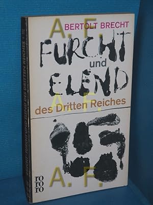 Bild des Verkufers fr Furcht und Elend des Dritten Reiches : 24 Szenen (rororo Taschenbuch 577) zum Verkauf von Antiquarische Fundgrube e.U.