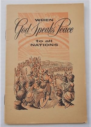 Seller image for When God Speaks Peace to all Nations for sale by Bloomsbury Books